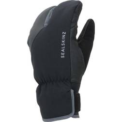 Sealskinz Barwick Cycle Split Finger Glove - Black/Grey