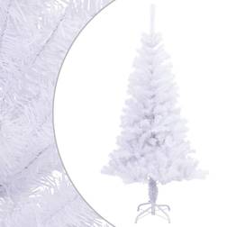 vidaXL Plastic Tree With Foot White Juletræ 150cm