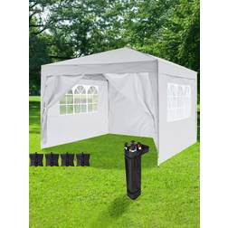 Dawsons Living Grey Waterproof Pop Up Gazebo