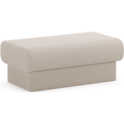 Bedre Nætter Mome & Moma Puff Bouclé Beige 40 x 102 cm