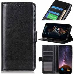 MTP Products Samsung Galaxy A32 5G/M32 5G Wallet Schutzhülle mit Magnetverschluss Schwarz