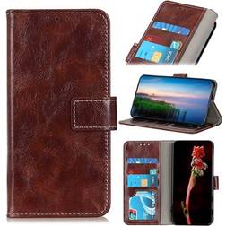 MTP Products iPhone 12 mini Pung Taske med Magnetisk Lukning Brun