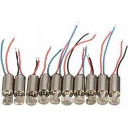 Typecat Mini Cell Phone Vibration Motor Vibrator 4x8mm DC 1.5-3V RC Toys 10Pcs