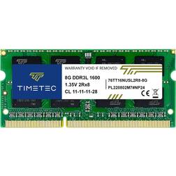 TIMETEC SO-DIMM DDR3L 1600MHz 8GB (76TT16NUSL2R8-8G)