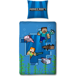 Minecraft Bedlinen Steve & Alex 150x210cm