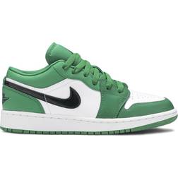 Nike Air Jordan 1 Low GS - Pine Green/Black/White