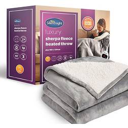 Silentnight Luxury Heated Throw Blanket