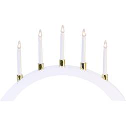 Star Trading Halla White Adventsljusstake 55cm