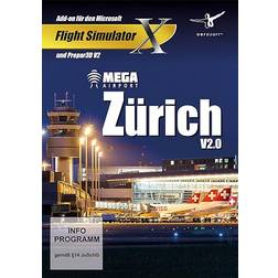 Aerosoft Flight Simulator X - Mega Airport Zürich V2.0 (PC)