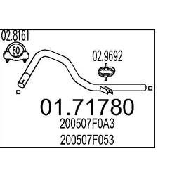 MTS Avgasrör 01.71780