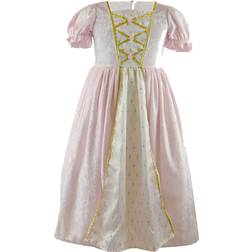 Den Goda Fen Children Princess Dress Velvet Pink