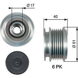 Gates Overrunning Alternator Pulley OAP7013