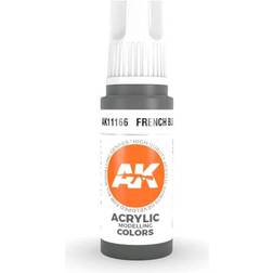 AK Interactive Acrylic Modelling Colors French Blue 17ml