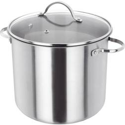 Judge Stainless Steel Stockpot with Twin with lid 8.5 L 24 cm