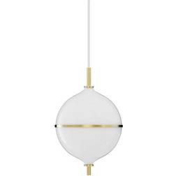 Rebello Decor Eternal Moonlight Medium Coated Brass/Opal/White Pendant Lamp 22cm