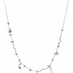 Maanesten Yolanda Necklace - Silver/Purple