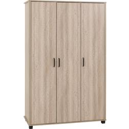 SECONIQUE Oliver 3 Door Light Oak Wardrobe