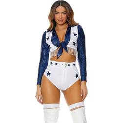 Forplay Seeing Stars Cheerleader Costume for Women