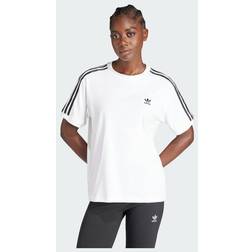 adidas Maglietta 3-Stripe Tee - White