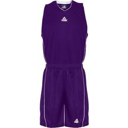 Peak Basketball Jersey Set Men - Purple/White