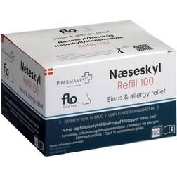 Flo Næseskyl Refill 100 stk Portionspose