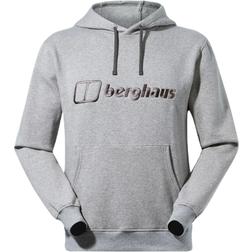 Berghaus Men's Logo Hoody - Dark Grey