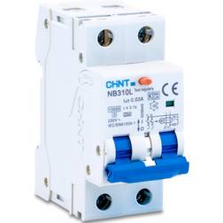 Chint Jordfeilautomat 2Modul 2P 15A CK-kar 30mA 10 kA