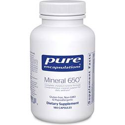 Pure Encapsulations Mineral 650 180 pcs