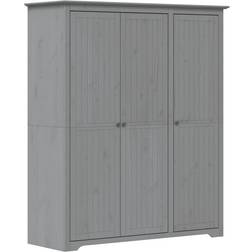 vidaXL Bodo Grey Armoire 151.5x176.5cm