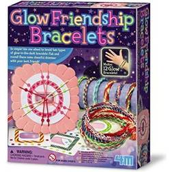 4M Glow in The Dark Friendship Bracelet Making Kit Multi-Colour