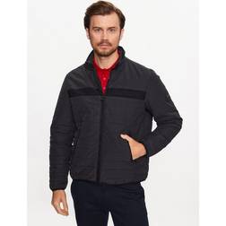 Tommy Hilfiger Herr GMD vadderad regatta jacka, svart, M, Svart