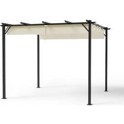 Dakota Fields 3m 3m Steel Patio Gazebo
