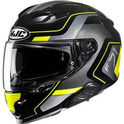 HJC F71 Arcan MC3H Holmet - Svart/Fluo Gul