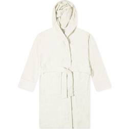 Tekla Off-White Hooded Bathrobe Ivory