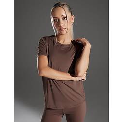 Nike Training One Short Sleeve T-Shirt, Brown