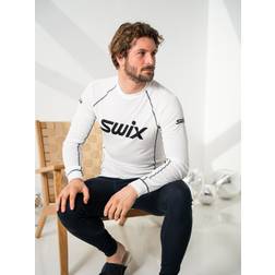Swix RaceX Classic Long Sleeve Base Layer - Grey/White