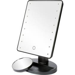 H&S H&S Makeup Mirror with Light/LED Light Up Mirror/Vanity Mirror with Lights 10X Magnifying Round Make Up Mirror LED Lighted Illuminated Cosmetic Mirr