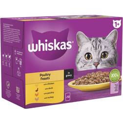 Whiskas 1+ Pouches Mega Pack 96