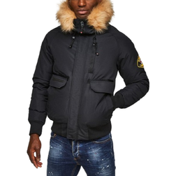 Zavetti Abelli 2.0 Hooded Bomber Jacket - Black