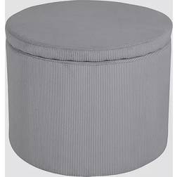 Venture Design Dunken Light Grey Pouf 43cm