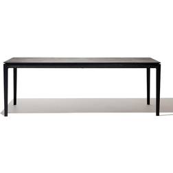 Ethnicraft Bok Black Oak Dining Table 81.3x139.7cm