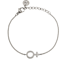 Edblad Me Bracelet - Silver/Transparent