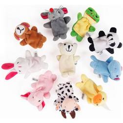 Farm Zoo Animal Finger Puppets