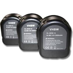 VHBW DL-DEW-12 3-pack