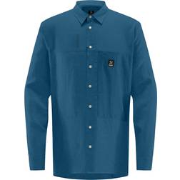 Haglöfs Dal Long Sleeve Shirt Men - Dark Ocean