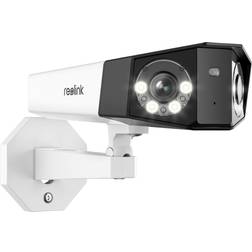 Reolink Caméra de Surveillance 4K 8MP PoE Double Objectif Ultra HD 4K Avec Grand Angle 180°Vision Duo 2