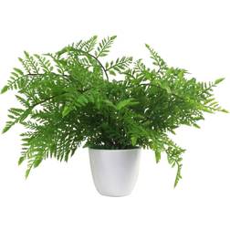 Leaf Potted Southern Wood Fern Green Artificial Plant