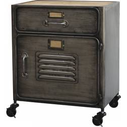 Chic Antique Factory with Drawer Antique Grey Förvaringsskåp 47x54cm
