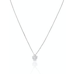 Aucune Pray & Love Necklace - Silver/Transparent