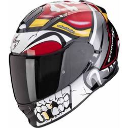 Scorpion EXO-491 Pirate, Integralhelm Schwarz/Weiß/Rot/Gelb